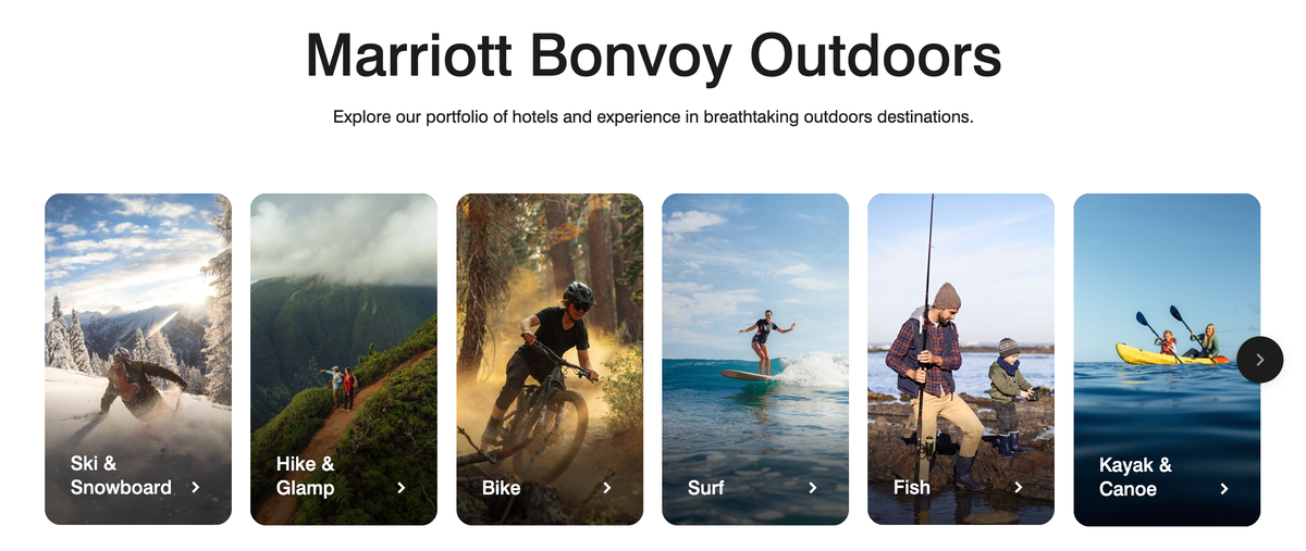 Marriott outdoor collection